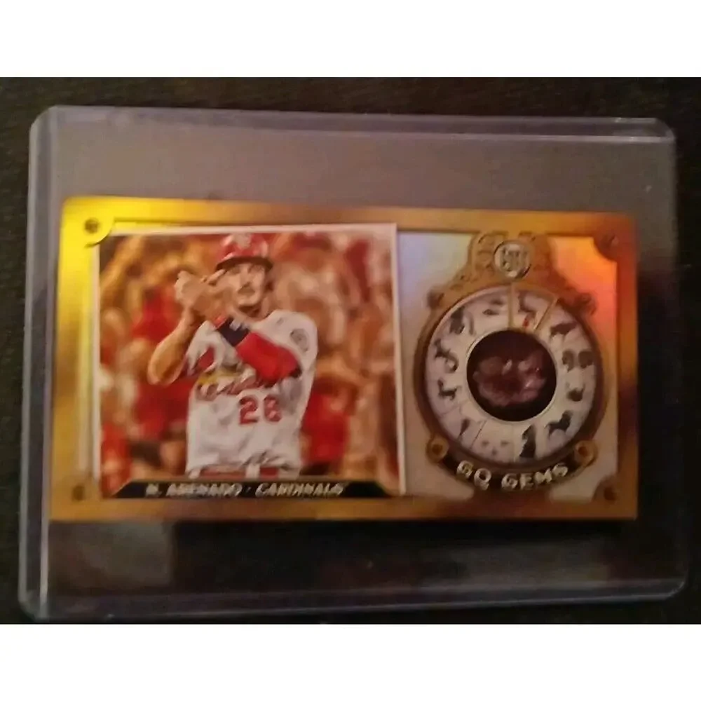 2022 Topps Gypsy Queen Refractor- GQ Gems Minis #GGM-8 Nolan Arenado - Picture 2 of 4
